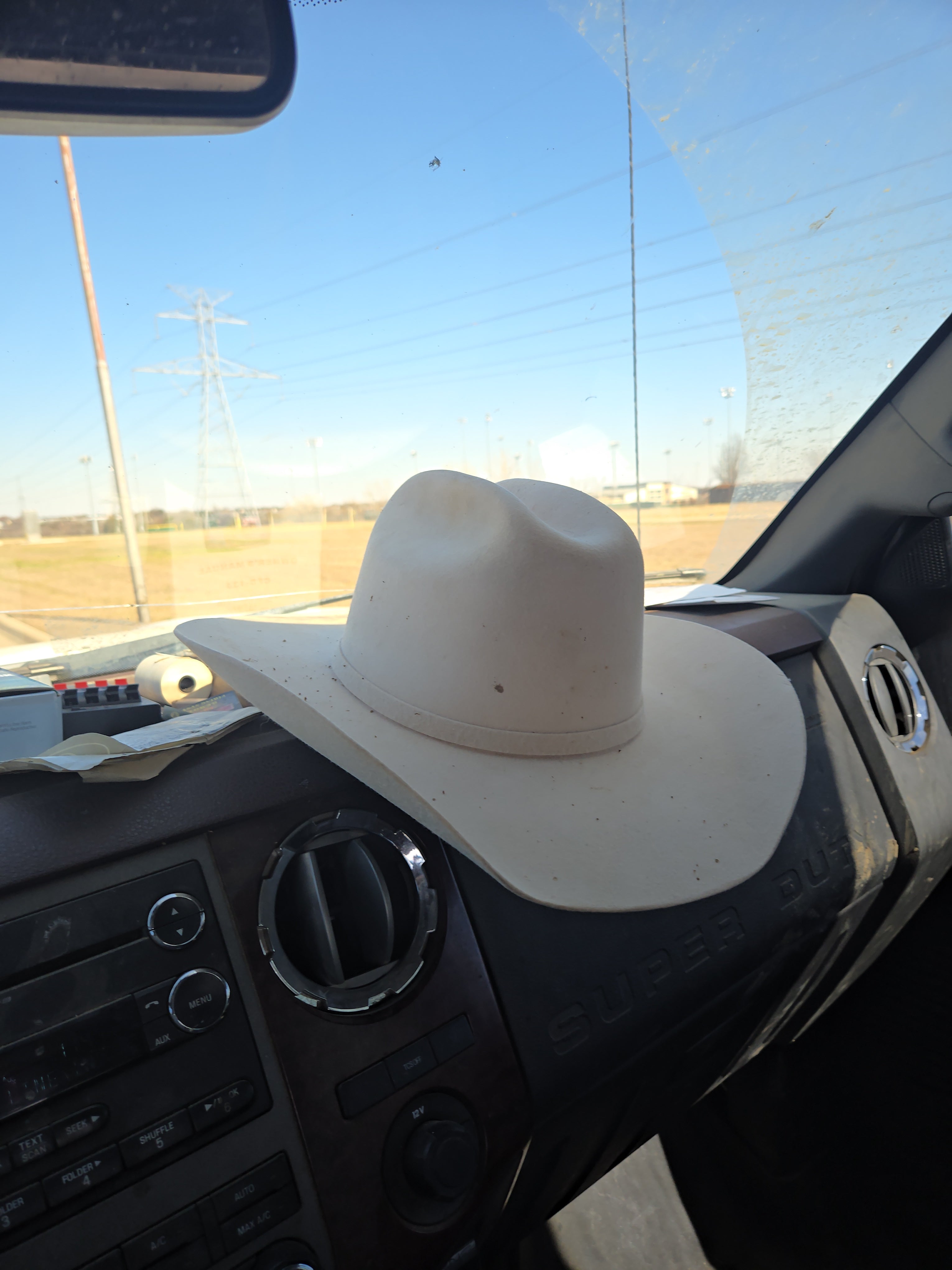Cowboy Dash Rack | Universal Truck Hat Rack | No-Drill Mount